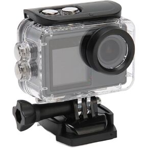 Action Camera 4K 30fps Action Camera with Dual Screen, Underwater 98ft Sports Camera with Remote Control and Helmet Mount Accessories Kits