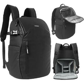 Camera Backpack Bag Professional for DSLR/SLR Mirrorless Camera Waterproof (Army Green)