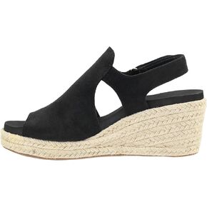 Corkys Footwear Pose Wedges | Memory Foam Insoles, 2.5-Inch Heel, Hook and Loop Closure | Stylish and Comfortable for All Day Wear