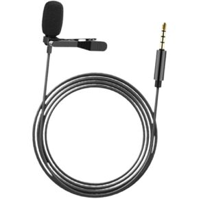 DYNWAVE Lapel Microphone Lavalier Microphone Professional Multipurpose Clip on Mic Collar Mic for Vlog Performance Phone Live Stream
