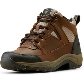 ARIAT Womens Terrain Venttek 360 Southwest Round Toe Hiking Hiking Casual Boots Ankle Low Heel 1-2" - Brown