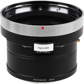 Fotodiox Pro Lens Mount Shift Adapter - Compatible with Bronica ETR Mount Lens to Nikon Z-Mount Mirrorless Camera Body