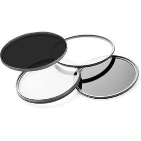 UV (1a), CPL, ND8 & FLD High Grade 4 Piece Filter Set Multi-Coated & Threaded for Nikon, Canon, Sony, Panasonic, Fujifilm, Pentax & Olympus DSLR's (55mm)