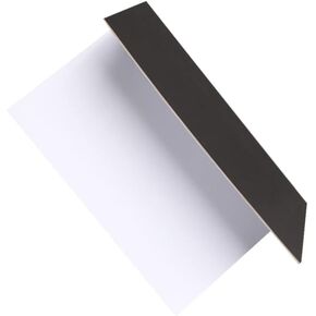 Angoily Reflector Photography Tool Silver/White Photo Backdrop Enhance Lighting Standalone Easy to Set up