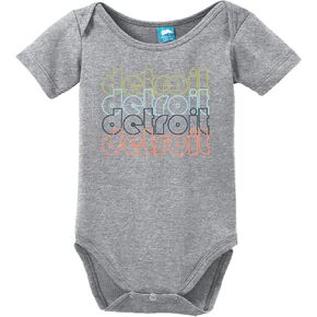 Sod Uniforms Detroit Michigan Retro Printed Baby Romper