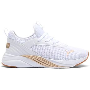 PUMA Womens Softride Ruby Luxe Lace Up Sneakers Shoes Casual - White - Size 8.5 M