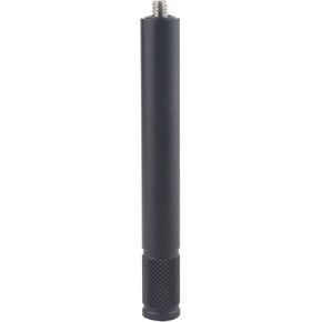 1/4" Thread Extension Mount – Heavy-Duty 4.7" (12cm) Aluminum Tube | Male & Female 1/4"-20 Screws | CNC-Machined for DSLR, Action Cam, Phone Mounts | Car & Tripod Use