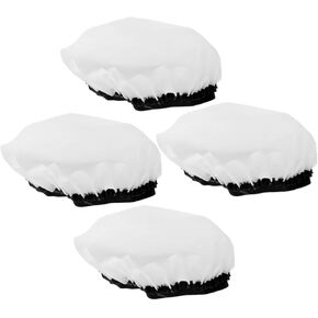 4 Pcs Photography Light Diffuser Sock, Nylon Lamp Shade Cover for Studio Flash, 7.07x7.07 Inches, White