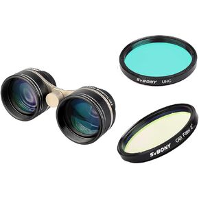 SVBONY SV407 2.1x42mm Astronomy Binoculars with SVBONY SV115 & UHC Telescope Filters