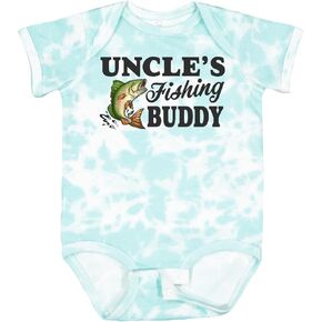inktastic Uncle's Fishing Buddy Baby Bodysuit