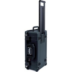 Pelican Air 1535 Carry-On Case by ColorCase - Black Medium Size Waterproof Case with Black Handles & TSA Locking Latches (015350-0000-110-L10)