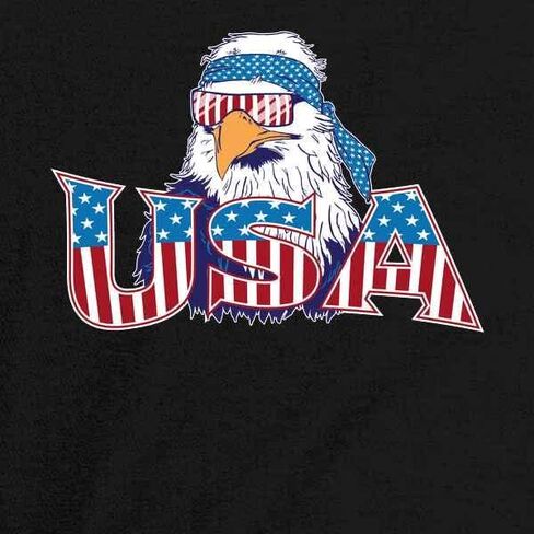Pop Threads USA Epic Patriot Bald Eagle 4th of July Patriotic Infant Baby Boy Girl Bodysuit in Kuwait