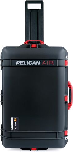CASE PELICAN 1595 بواسطة Colorcase - أسود - حالة مقاومة للماء كبيرة الحجم مع نظام مقسم Trekpak ومنظم غطاء الشبك in Kuwait