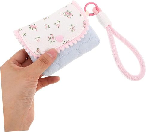 SAFIGLE Small Cotton Camera Pouch Floral Pattern Travel Storage Bag for Compact Cameras Shockproof Organizer for Backpack Handbag Stylish Durable Protection Case in Saudi Arabia
