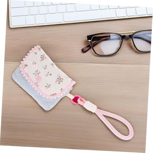 SAFIGLE Small Cotton Camera Pouch Floral Pattern Travel Storage Bag for Compact Cameras Shockproof Organizer for Backpack Handbag Stylish Durable Protection Case in Saudi Arabia