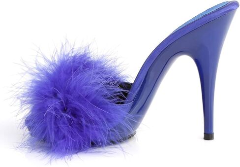 Fabulicious Women's Poise-501F Marabou Slipper in Saudi Arabia
