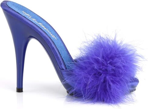 Fabulicious Women's Poise-501F Marabou Slipper in Saudi Arabia
