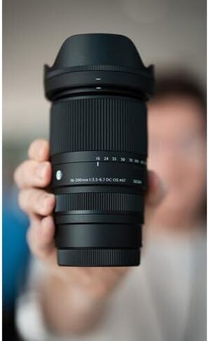 Sigma 16-300mm f/3.5-6.7 DC OS العدسة المعاصرة لـ L-mount مع حزمة التبعية والتجنيب المتقدمة | 887969 | Sigma 16-300mm L. عدسة جبل in Kuwait