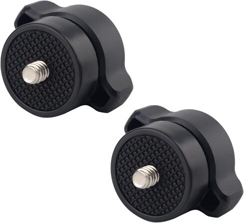 17mm Ball Mount Adapter, 17mm Ball Joint Socket to 1/4-20 Male Screw Adapter (2PCS) in Saudi Arabia