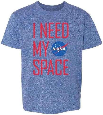 Pop Threads NASA Approved I Need My Space Meatball Logo Funny Baby Toddler Kids Girl Boy T-Shirt in Saudi Arabia