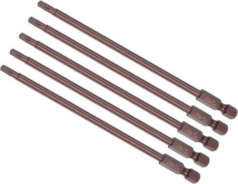 بت مفك البراغي torx المغناطيسي ، T20 6 "طول 1/4" سداسي سداسي ، S2 Steel Star 6 Point Drill Driver Proof - (التطبيقات: لإصلاح السيارات) ، 5 قطع in Kuwait