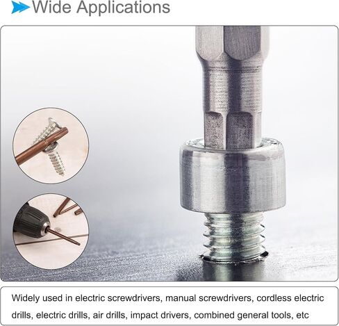 بت مفك البراغي torx المغناطيسي ، T20 6 "طول 1/4" سداسي سداسي ، S2 Steel Star 6 Point Drill Driver Proof - (التطبيقات: لإصلاح السيارات) ، 5 قطع in Kuwait