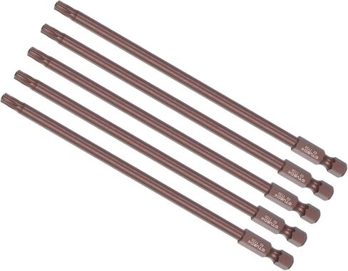بت مفك البراغي torx المغناطيسي ، T20 6 "طول 1/4" سداسي سداسي ، S2 Steel Star 6 Point Drill Driver Proof - (التطبيقات: لإصلاح السيارات) ، 5 قطع in Kuwait
