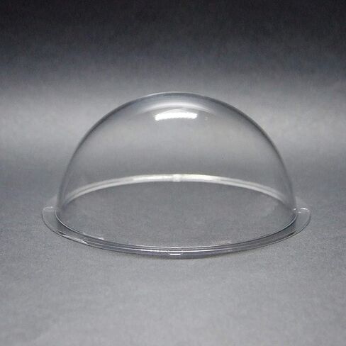 KAYNEY Acrylic Dome with Flange Clear Plastic Hemisphere – Transparent Case for CCTV, Camera Lens, Jewelry, Collectibles & Miniatures – Dustproof Cover for Delicate Items (2.0inch / 50mm) in Saudi Arabia