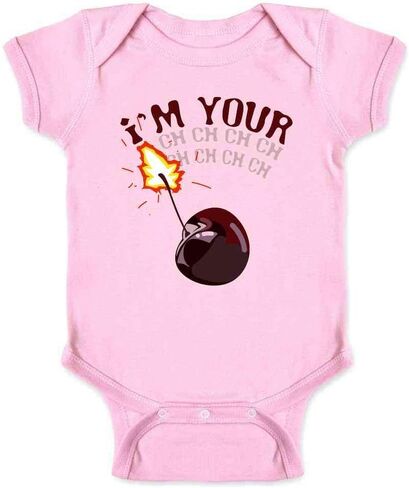 Pop Threads Im Your Cherry Bomb Infant Baby Boy Girl Bodysuit in Saudi Arabia