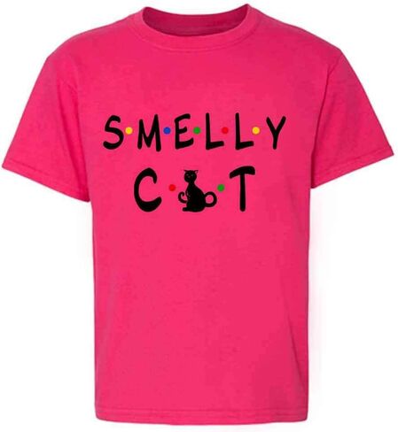 Pop Threads Smelly Cat Funny Retro 90s Baby Toddler Kids Girl Boy T-Shirt in Saudi Arabia