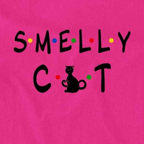 Pop Threads Smelly Cat Funny Retro 90s Baby Toddler Kids Girl Boy T-Shirt in Saudi Arabia