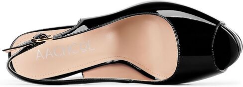 Aachcol Womens Peep Toe Platfor in Kuwait