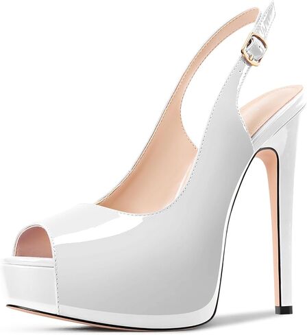 Aachcol Womens Peep Toe Platfor in Kuwait