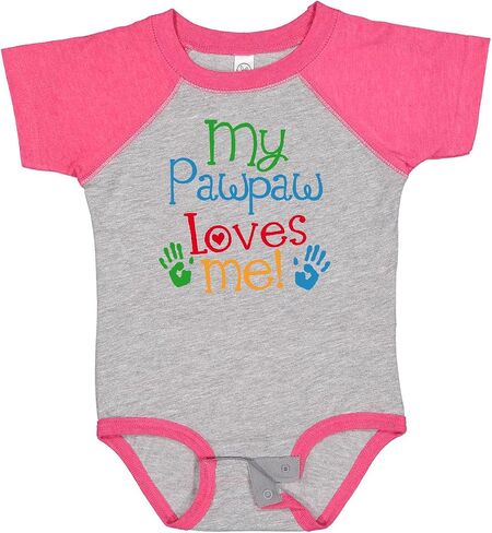 inktastic My Pawpaw Loves Me Baby Bodysuit in Saudi Arabia