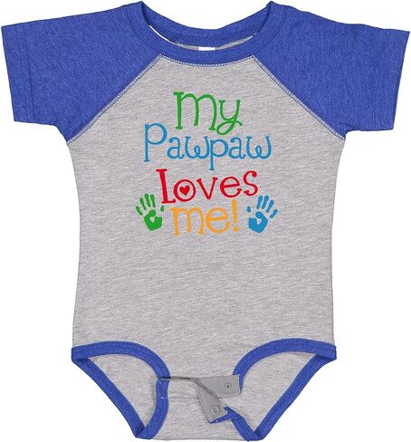 inktastic My Pawpaw Loves Me Baby Bodysuit in Saudi Arabia