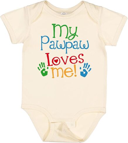 inktastic My Pawpaw Loves Me Baby Bodysuit in Saudi Arabia