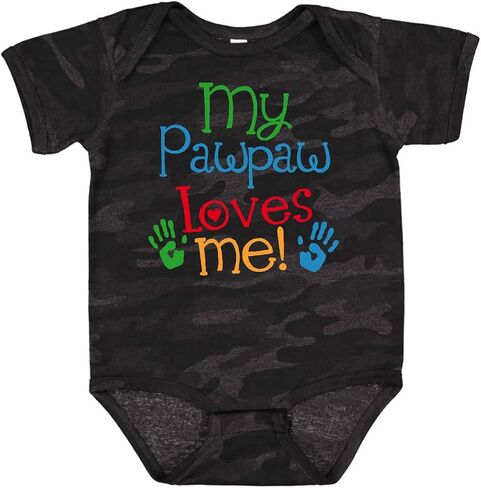inktastic My Pawpaw Loves Me Baby Bodysuit in Saudi Arabia