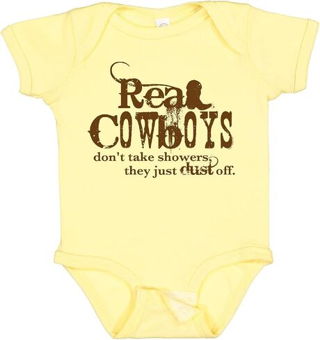 inktastic inktastic real cowboys bodysuit in Kuwait