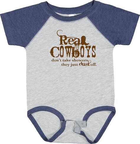 inktastic inktastic real cowboys bodysuit in Kuwait