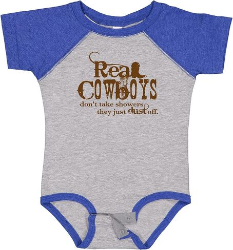 inktastic inktastic real cowboys bodysuit in Kuwait