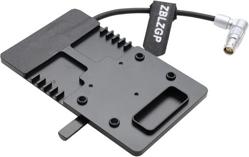 V Mount Battery Plate for DJI Ronin 4D,1B 6 Pin Female V-Lock Battery Plate 10cm in Kuwait