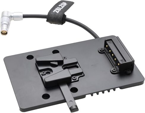 V Mount Battery Plate for DJI Ronin 4D,1B 6 Pin Female V-Lock Battery Plate 10cm in Kuwait