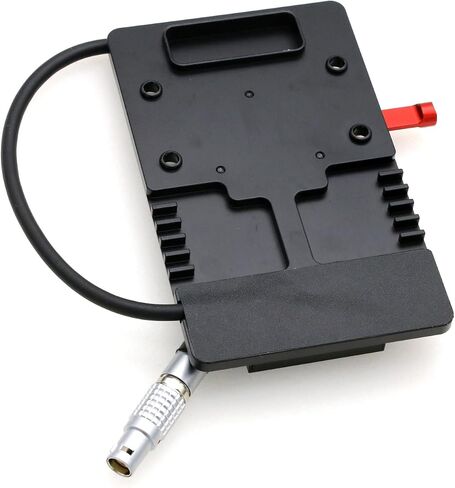 V Mount Battery Plate for DJI Ronin 4D,1B 6 Pin Female V-Lock Battery Plate 10cm in Kuwait
