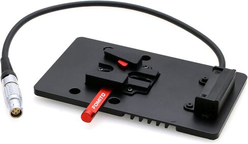 V Mount Battery Plate for DJI Ronin 4D,1B 6 Pin Female V-Lock Battery Plate 10cm in Kuwait