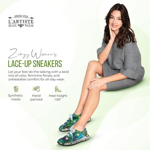 Spring Step L'Artiste Women's Zingy Sneaker in Kuwait