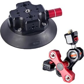 MIMIRACLE Camera Suction Cup Mount 4.5" with Articulating Magic Arm