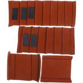 4Pcs Camera Bag Inserts Versatile Divider Compartment for DSLR and Mirrorless Gear Hook and Loop Design for Easy and Protection