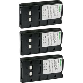 Kastar 1-Pack NP-55H 6.0V 2650mAh Ni-MH Battery Replacement for Sony CCD-F335 CCD-F34 CCD-F340 CCD-F35 CCD-F350 CCD-F350E CCD-F355E CCD-F36 CCD-F360 CCD-F365 CCD-F370E CCD-F375E CCD-F38 CCD-F380
