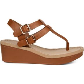 Brinley Co Women's Bianca Wedge Sandal