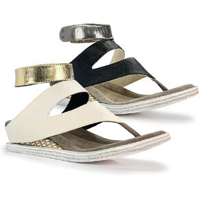 Modzori Lava Low Wedge Reversible Sandal